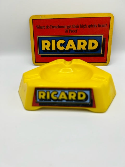 Vintage RICARD red , yellow + blue placemat ! - SOLD -