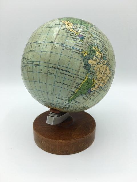 Vintage mid century 1950’s 1960’s Arthur Krause Small Terrestial Globe