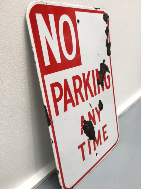 LOS ANGELS " NO PARKING " street signage - SOLD -